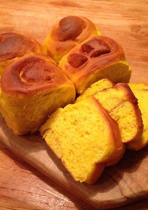 HBパウンド型でふんわりシナモン南瓜パン-レシピのメイン写真