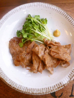 茹で豚の甘辛おつまみ♪-レシピのメイン写真
