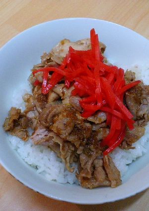 しゃぶしゃ豚丼-レシピのメイン写真