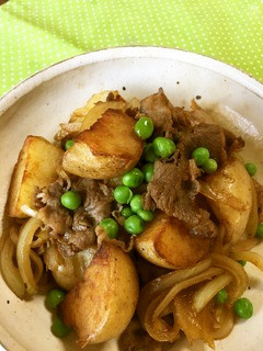 すきすき♡すき焼きバター味♡肉じゃが-レシピのメイン写真