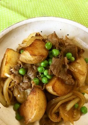 すきすき♡すき焼きバター味♡肉じゃが-レシピのメイン写真