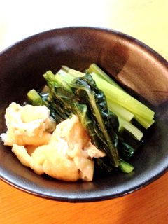 小松菜は絶対これで!普通の小松菜煮-レシピのメイン写真