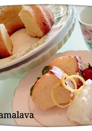 サラダ油で！簡単レモンヨーグルトケーキ-レシピのメイン写真