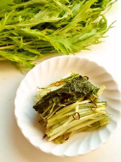 ☺水菜を大量消費☆簡単♪水菜の浅漬け☺-レシピのメイン写真