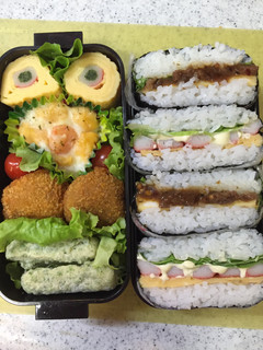 プルコギ&カニカマおにぎらず弁当-レシピのメイン写真