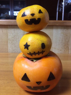 ハロウィンに☆みかんかぼちゃ-レシピのメイン写真