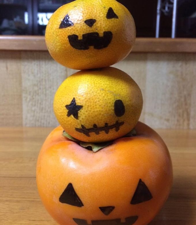ハロウィンに☆みかんかぼちゃ by AtsukoCafe 【クックパッド】 簡単