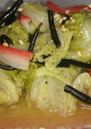 お年寄り絶賛シリーズ❗白菜ひじき炒め煮❗-レシピのメイン写真