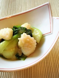 イカと青梗菜のあっさり炒め-レシピのメイン写真