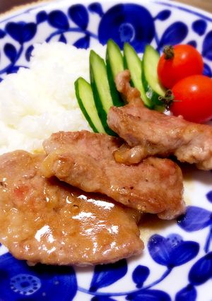 豚ロースのにんにく焼き-レシピのメイン写真