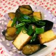 少ない材料で簡単!茄子と厚揚げの甘辛炒め