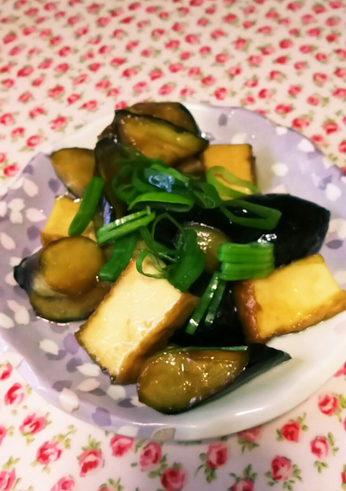 少ない材料で簡単！茄子と厚揚げの甘辛炒め-レシピのメイン写真