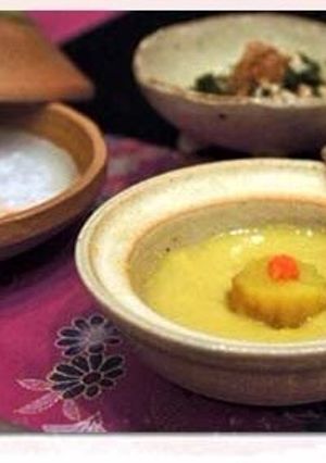 7ヶ月離乳食コーンとさつまいものスープ-レシピのメイン写真