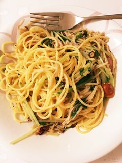 余ったアヒージョで♪簡単ペペロンチーノ-レシピのメイン写真
