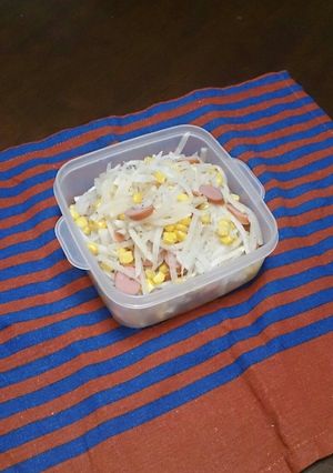S＆Bの鶏肉のトマト煮の粉で大根炒め！-レシピのメイン写真