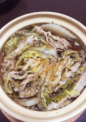 男飯☆1人ミルフィーユ鍋-レシピのメイン写真