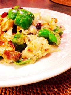 鶏ムネ肉の梅肉さっぱり炒め♪-レシピのメイン写真