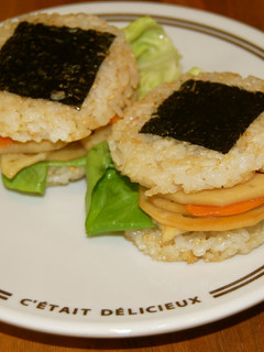 きんぴられんこんライスバーガー-レシピのメイン写真