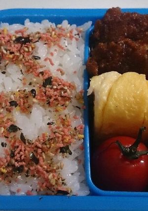 ふりかけでおしゃれに変身！お弁当-レシピのメイン写真