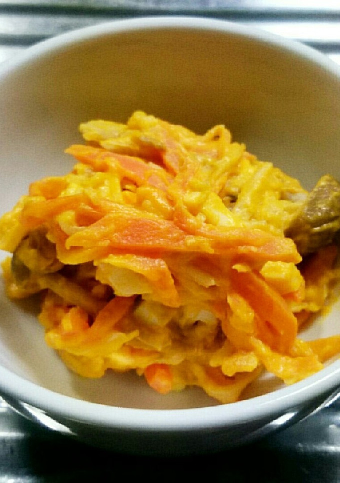 かぼちゃとしめじのサラダ 副菜-レシピのメイン写真