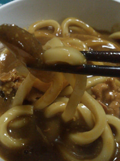 昨夜のとん汁リメイク☆カレーうどん☆-レシピのメイン写真