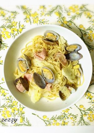 簡単！あさりとキャベツのパスタ-レシピのメイン写真
