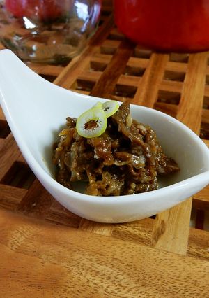 安いお肉で～牛しぐれ煮・・-レシピのメイン写真