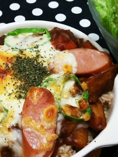 カレーリメイク☆焼きカレー☆-レシピのメイン写真