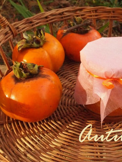 味覚の秋を味わう~おすすめの柿ジャム~-レシピのメイン写真