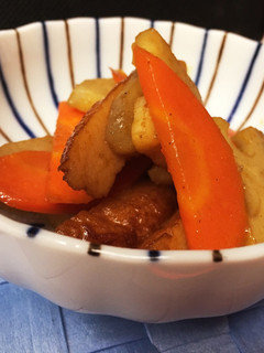レンコンのきんぴらカレー味-レシピのメイン写真