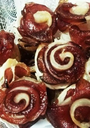 薔薇のアップルパイ-レシピのメイン写真