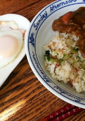 冷ご飯と余りもので作るピラフカレー-レシピのメイン写真