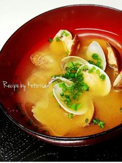 料亭?!究極のあさりのお味噌汁♡-レシピのメイン写真