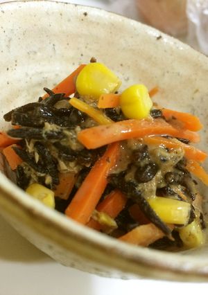 ゴマドレで簡単！栄養満点ひじきサラダ！-レシピのメイン写真