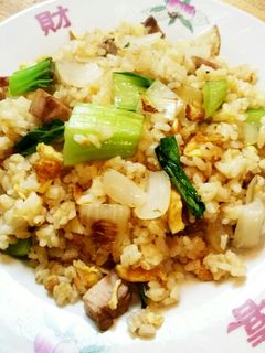 チャーシューとチンゲン菜の炒飯-レシピのメイン写真