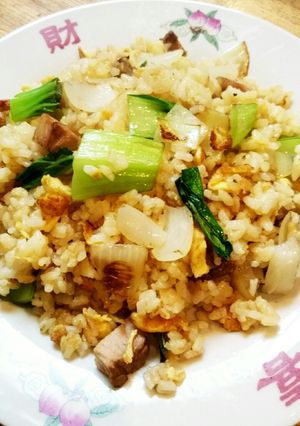 チャーシューとチンゲン菜の炒飯-レシピのメイン写真
