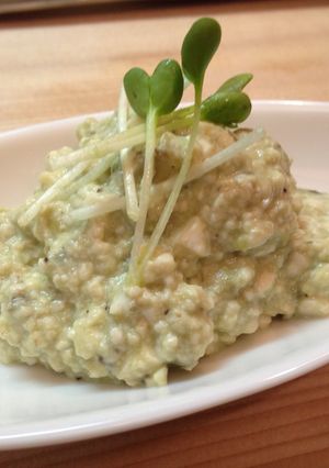 アボカドと豆腐の洋風白和え♪-レシピのメイン写真