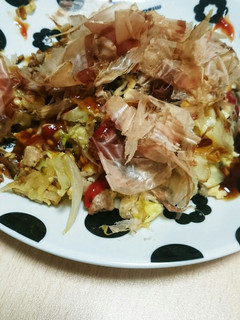 我が家のとん平焼き-レシピのメイン写真