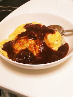 手抜きのとろっとオムライス-レシピのメイン写真