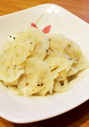 簡単で美味しい〜♪れんこんサラダ♪-レシピのメイン写真
