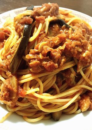 モテたい人のためのナストマトパスタ！-レシピのメイン写真