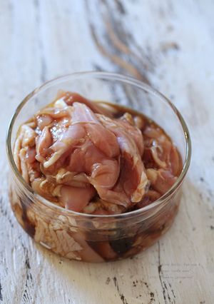 味付け冷凍：鶏のにんにく醤油漬け-レシピのメイン写真