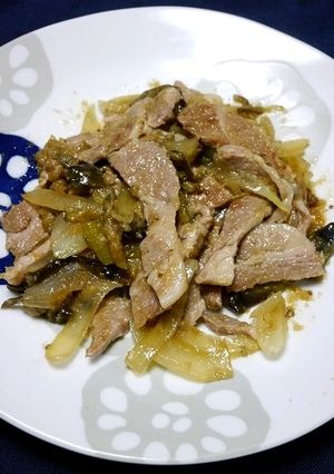 豚とナスのみぞれ生姜焼き-レシピのメイン写真