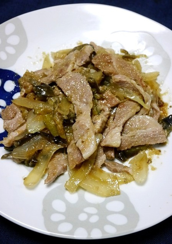 豚とナスのみぞれ生姜焼き-レシピのメイン写真