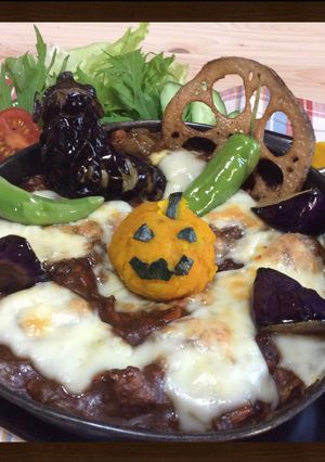 ハロウィンカレー♪-レシピのメイン写真