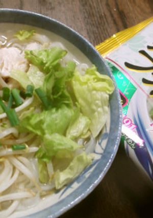 鶏だしフォー(袋麺)-レシピのメイン写真