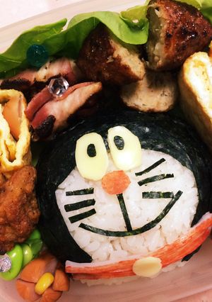 ドラえもん弁当♡キャラ弁-レシピのメイン写真