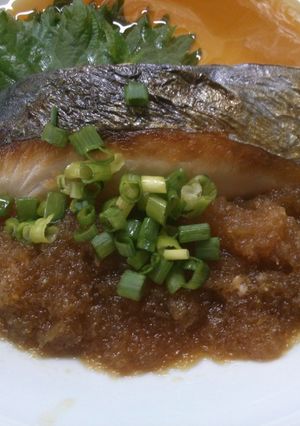 簡単！さわらで さっぱり♪おろしソース！-レシピのメイン写真