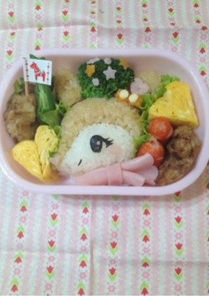 ハミングミントのキャラ弁-レシピのメイン写真