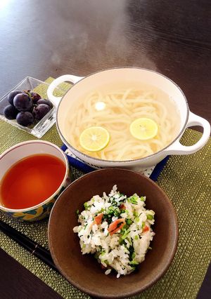 釜揚げうどん-レシピのメイン写真
